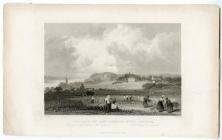 Antique Print-OOSTERBEEK-ARNHEM-VIEW-NETHERLANDS-Barber-Bing-c. 1840