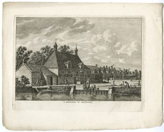 Antique Print-KRUININGEN-COURT HOUSE-NETHERLANDS-Bendorp-Bulthuis-c. 1786