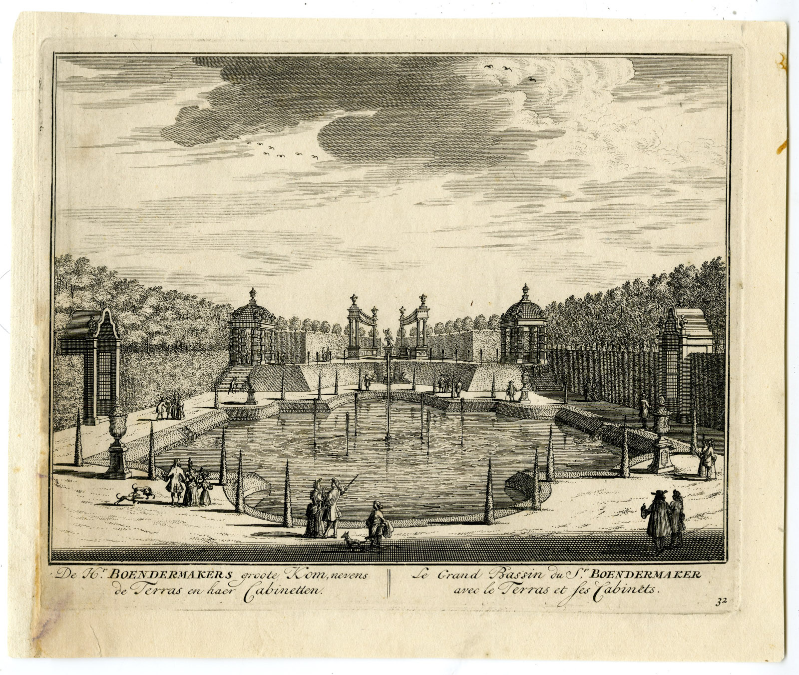 , Antique Print-VREDENOORD-BOENDERMAKER-BREUKELEN-NETHERLANDS-Stoopendaal-1719, Pictura Antique Prints