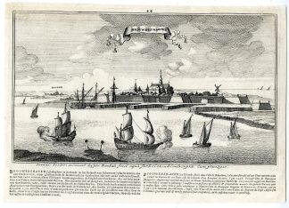 Antique Print-BROUWERSHAVEN-ZEELAND-NETHERLANDS-Tirion-1680