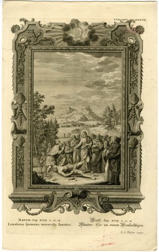 Antique Print-OLD TESTAMENT-WASHING CLOTHES-UNCLEAN ANIMALS-Scheuchzer-1731