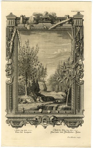 Antique Print-OLD TESTAMENT-ELIJAH RESTING UNDER JUNIPER-Harder-Scheuchzer-1731