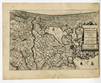 Rare-Antique Map-RIJNLAND-AMSTERDAM-AMSTELLAND-NETHERLANDS-Colom-c. 1635