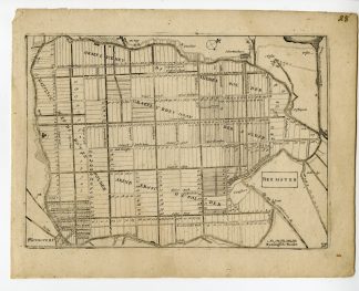 Rare-Antique Map-BEEMSTER-POLDER-NETHERLANDS-NOORD HOLLAND-Colom-c. 1635