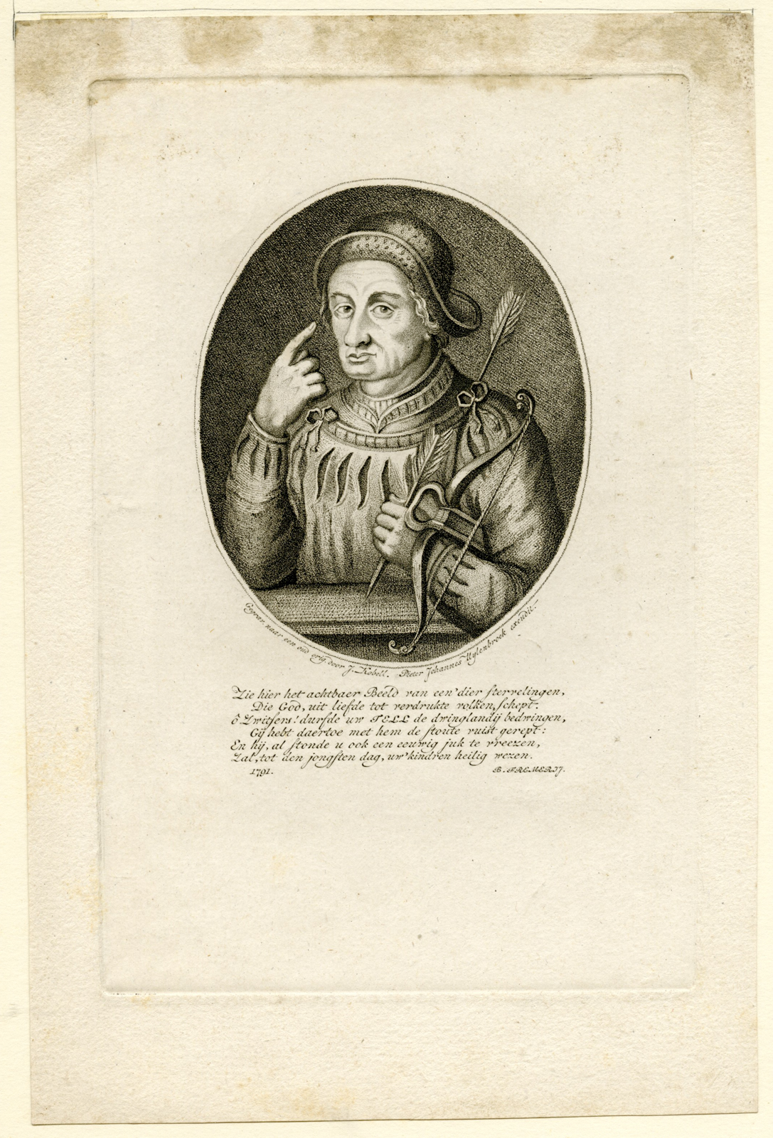 , Antique Print-WILHELM-TELL-Kobell-1791, Pictura Antique Prints