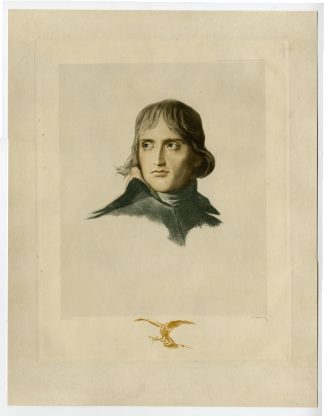 Antique Master Print-NAPOLEON-BONAPARTE-Varges-David-19th c.