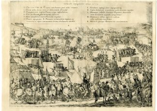 Antique Print-MAASTRICHT-SIEGE-NETHERLANDS-EIGHTY YEARS? WAR-Miele-Strada-1640