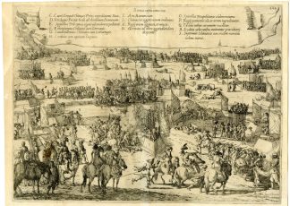 Antique Print-SIEGE-BONN-GERMANY-EIGHTY YEARS? WAR-Miele-Strada-1640