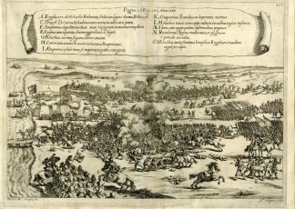 Antique Print-ENGELEN-BRABANT-NETHERLANDS-EIGHTY YEARS WAR-Collignon-Strada-1640