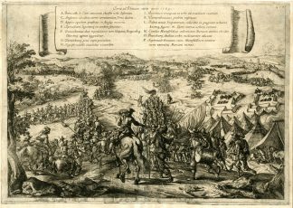 Antique Print-RHEINBERG-SIEGE-GERMANY-EIGHTY YEARS? WAR-Strada-1640