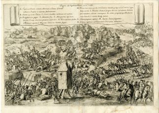 Antique Print-INGELMUNSTER-BATTLE-BELGIUM-EIGHTY YEARS? WAR-Strada-1640