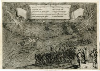 Antique Print-ZEELAND-SPANISH ARMY-JOURNEY-EIGHTY YEARS? WAR-Strada-1640