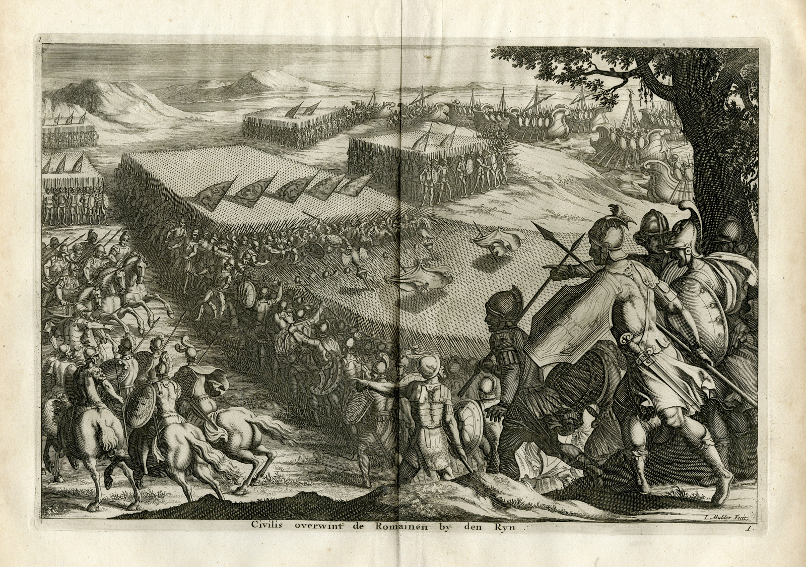 , Antique Prints-ROMAN EMPERORS-SENECA-Tacitus-Hooft-1704, Pictura Antique Prints
