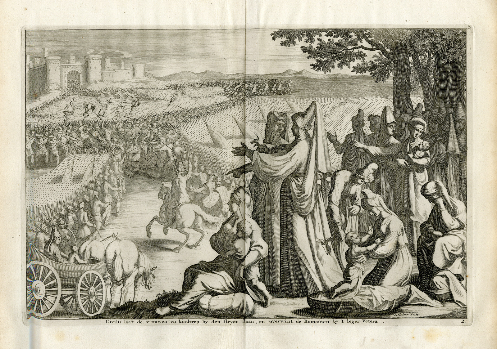 , Antique Prints-ROMAN EMPERORS-SENECA-Tacitus-Hooft-1704, Pictura Antique Prints