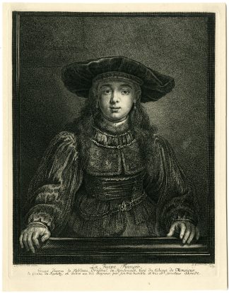 Antique Print-JEWISH-BRIDE-Schmidt-Rembrandt-19th.c.