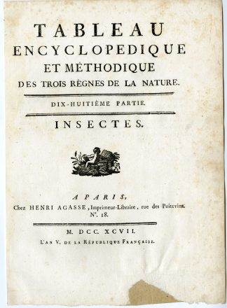 Catalogue-INSECTS-BUTTERFLY-MOTHS-Panckoucke-1797