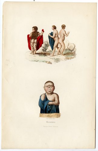 Antique Print-DEFORMED HUMANS-DEFORMITY-Lerouge-Buffon-1853