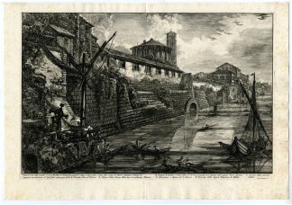 Antique Master Print-CLOACA-MAXIMA-ROMA-TIBER-Piranesi-1756-1770