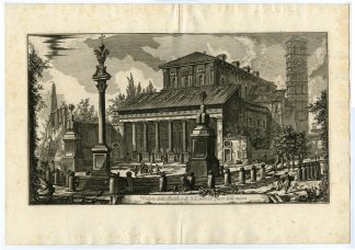 Antique Master Print-SAN-LORENZO-FUORI-LE-MURA-ROMA-Piranesi-1756-1770