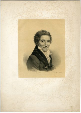 Antique Print-PIERRE-PAUL PRUD'HON-PORTRAIT-Mauzaisse-1823