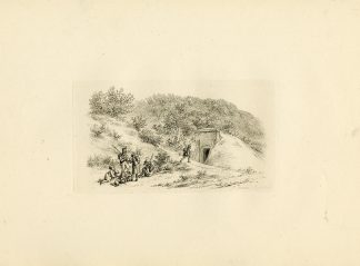 Antique Master Print-SOLDIERS-MILITARY-FORTIFIED-COUNTRYSIDE-Marcus-1810