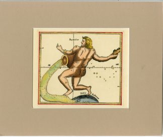 Antique Print-ASTRONOMY-ASTROLOGY-CONSTELLATION-ZODIAC-AQUARIUS-Seller-1677