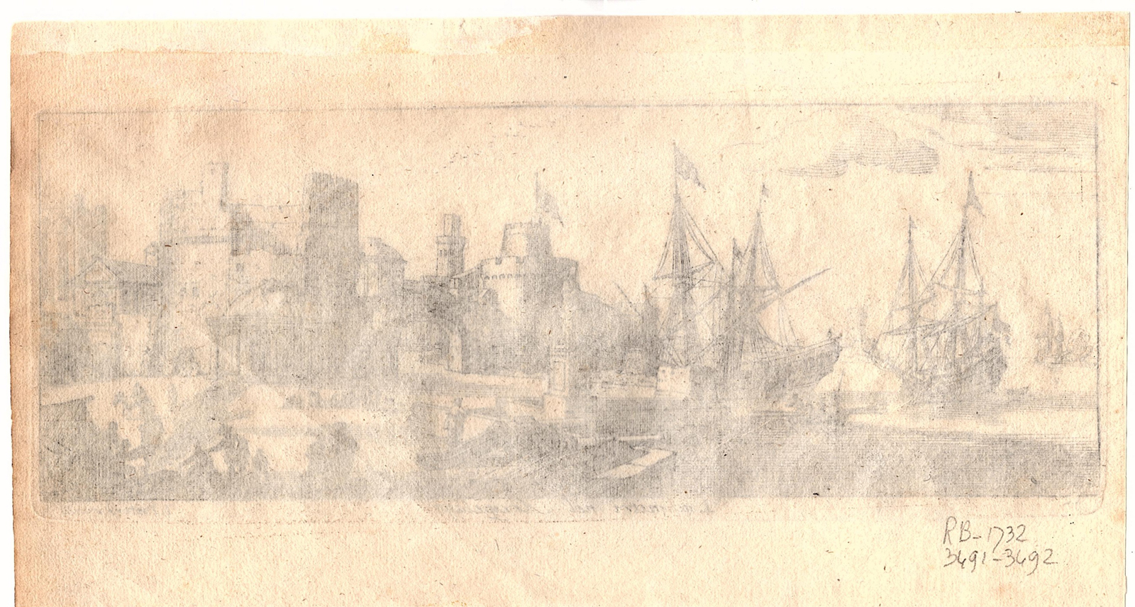 , Antique Print-EDREMIT-ADRAMYTTIUM-TURKEY-CITY-CANONS-Vorsterman-Peeters-1680, Pictura Antique Prints