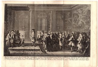Antique Print-CORNELIS HOP-DUTCH AMBASSADOR-LOUIS XV-Fokke-Dumesnil-1730