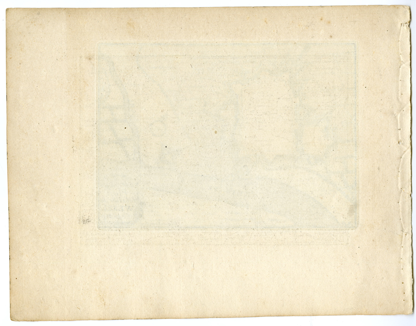 Pictura 09370 416x326 Antique Map-WESEL-PLAN-FORTRESS-GERMANY-van Loon-1693 - Image 2