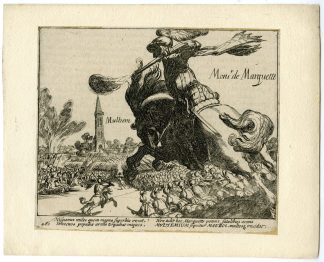 Antique Print-MUHLHEIM AN DER RUHR-BATTLE-GERMANY-Baudartius-1616