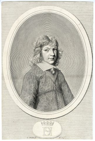 Antique Master Print-HENRI-II-DE-SAVOIE-DUC-DE-NEMOURS-Mellan-c.1640