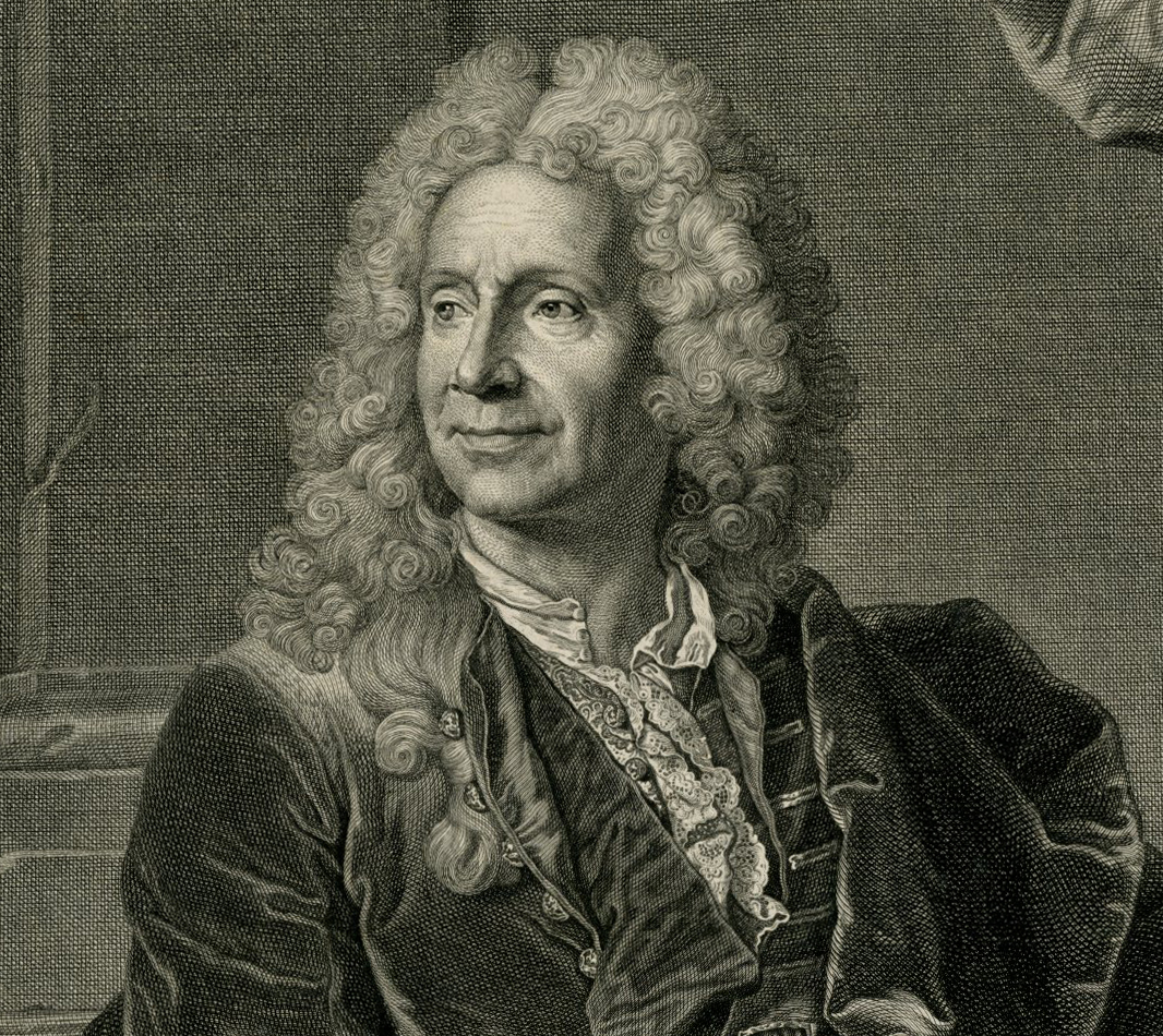 , Rare-Antique Master Print-LOUIS DE BOULLONGNE-PORTRAIT-Lepicie-Rigaud-1736, Pictura Antique Prints