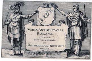 Antique Master Print-TITLEPAGE-ROMAN-RUINS-CLASSIC-Nieulandt -1628