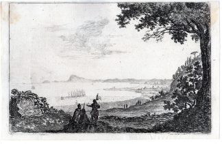 Rare-Antique Master Print-ITALY-SENIGALLIA-ANCONA-ADRIATIC COAST-Nicole -1750