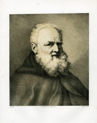 Antique Print-GRAYBEARD-LITHOGRAPH-Franquinet-Mengs-c.1820