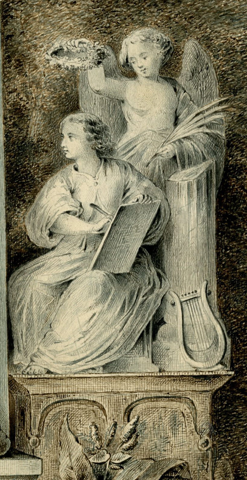 , Antique Drawing-TENTOONSTELLING-NIJVERHEID-HAARLEM-van Looij-1861, Pictura Antique Prints