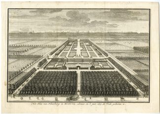 Antique Master Print-NETHERLANDS-RIJSWIJK-HUIS-TER-NIEUBURCH-VREDE-VAN-RIJSWIJK-Tirion-1757