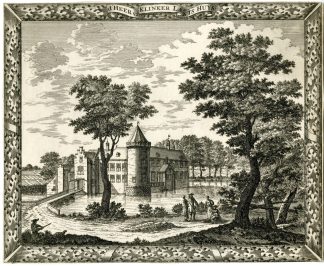 Antique Master Print-RIJSWIJK-HUIS-TE-BLOTINGHE-KLINKERLAND-Elandts-1681-1728
