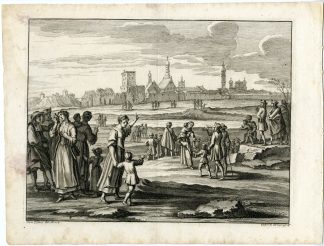 Antique Master Print-AUGSBURG-VIEW-1703-SIEGE-Ehinger-Fisches-1704