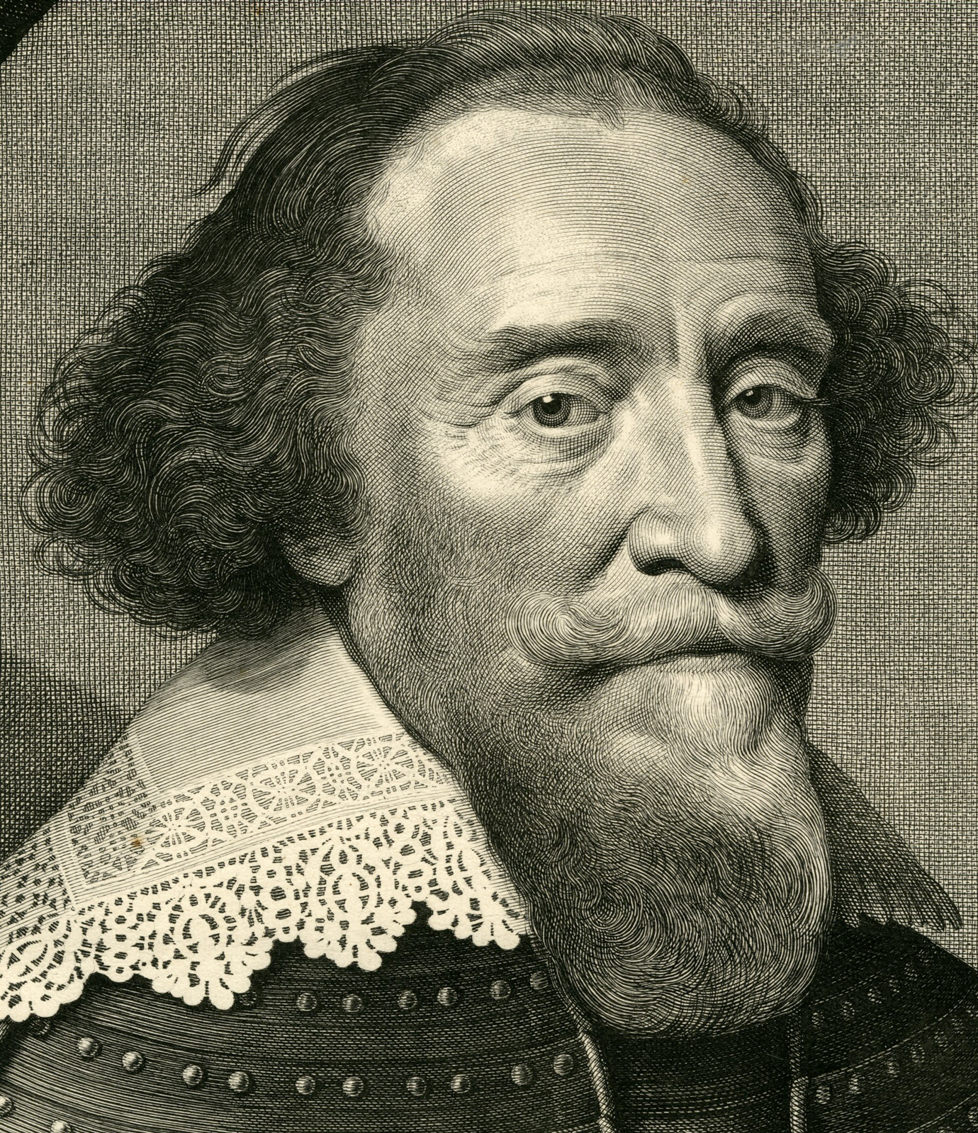 , Antique Master Print-PORTRAIT-HENDRIK-GRAAF-VAN-DEN-BERGH-Delff-Mierevelt-1634, Pictura Antique Prints