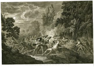 Antique Master Print-DEATH-CHEVALIER-D ASSAS-CLOSTERCAMP-Laurent-Casanova-c.1777