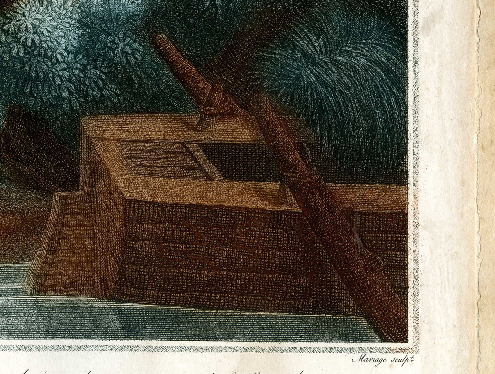 , Antique Master Print-LE-PREMIER-NAVIGATEUR-ET-MELIDE-Mariage-Charpentier-c.1810, Pictura Antique Prints