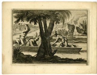 Antique Print-MURDER-PIERRE-GAMBIE-FLORIDA-Goeree-De Bry-Van der Aa-1707