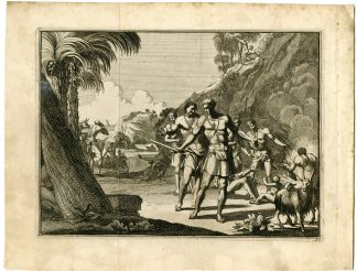 Antique Print-PORTUGUESE-VOYAGE-ARABIAN-PENINSULA-Goeree-Van der Aa-1706