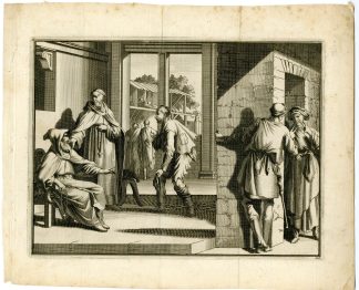 Antique Print-REDEMPTION-ATTEMPT-GALLONYE-SALE-MOROCCO-Goeree-Van der Aa-1707