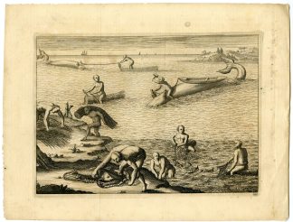 Antique Print-WEST-INDIES-FISHING-WHALING-Goeree-De Bry-Van der Aa-1707
