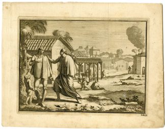 Antique Print-WEST-INDIANS-Goeree-Van der Aa-1707