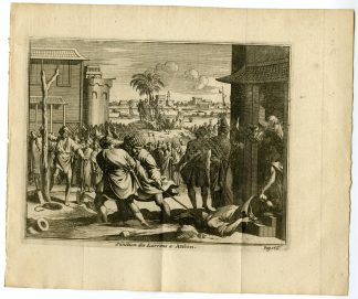 Antique Print-PUNISHMENT-THIEVES-ACEH-Goeree-van der Aa-1706