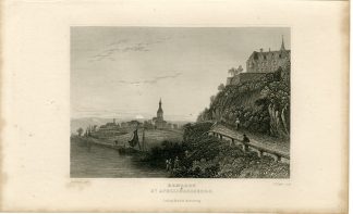 Antique Print-REMAGEN-ST-APOLLINARISBERG-RHINE-Tingle-Tombleson-1832