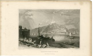 Antique Print-EHRENBREITSTEIN-FORTRESS-RHINE-Price-Tombleson-1832